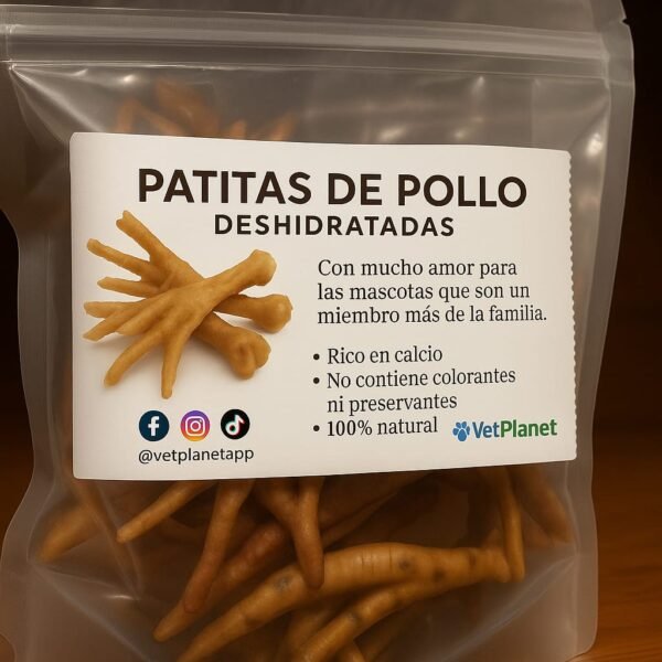 Patitas de Pollos deshidratadas - Vetplanet Snack